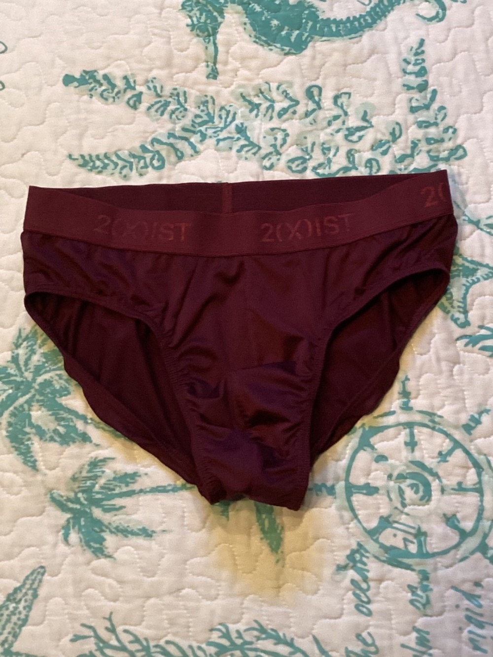 2Xist, Maroon, medium brief - Picture 2 of 5